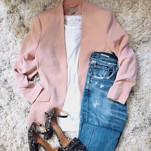 H&M Pastel pink blazer